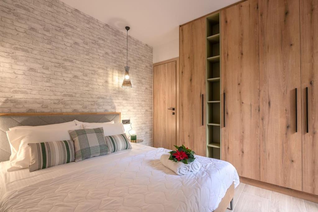 Yro Apartment Hriszí Aktí Haniá Kültér fotó