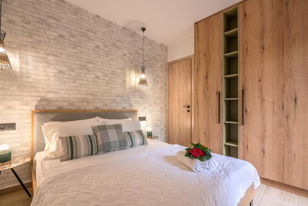 Yro Apartment Hriszí Aktí Haniá Kültér fotó