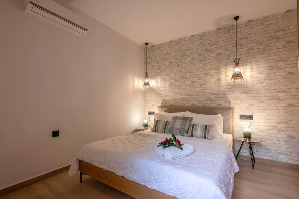 Yro Apartment Hriszí Aktí Haniá Kültér fotó