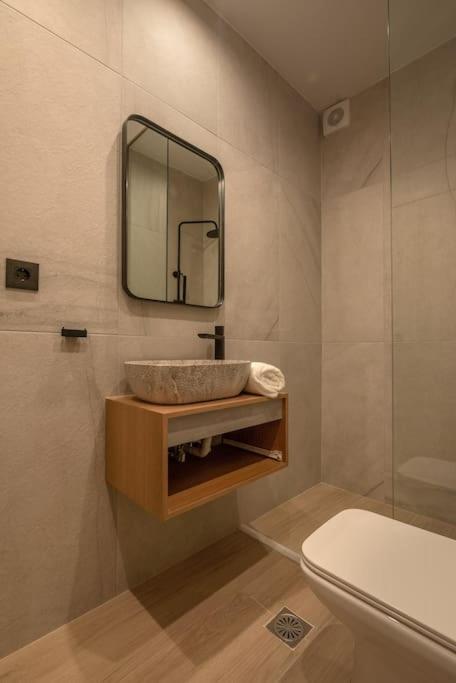Yro Apartment Hriszí Aktí Haniá Kültér fotó