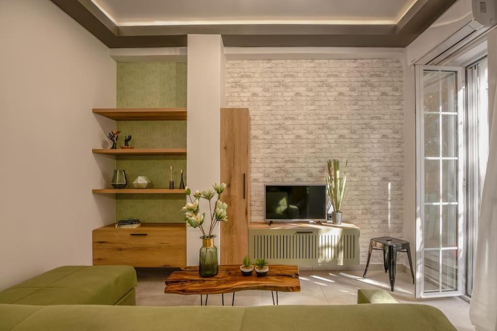 Yro Apartment Hriszí Aktí Haniá Kültér fotó