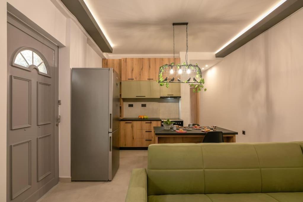 Yro Apartment Hriszí Aktí Haniá Kültér fotó
